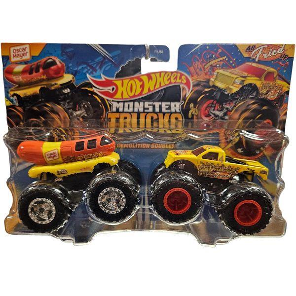 【Lucky】 Carrinho HOT Wheels Monster TRUCK OSCAR Mayer X ALL Fried Mattel
